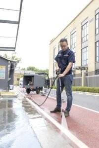 Application of Kärcher BTV 500 Mobile High-Pressure Cleaning Vehicle