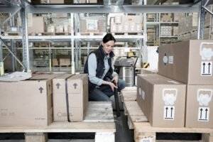 Application of Kärcher NT 70/2 Me Classic Wet and Dry Vacuum Cleaner in warehouses.