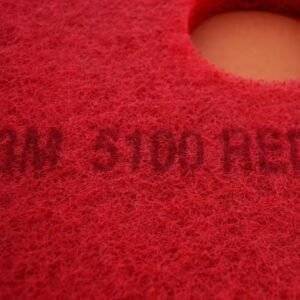 3M 5100 Red Buffer Pad